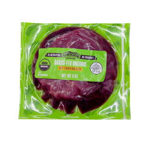 8 Count Case - 100% Grass-fed & Organic Certified Tenderloin Steaks 8oz.