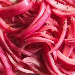 Red Pickled Onions (by Sandy Shore)